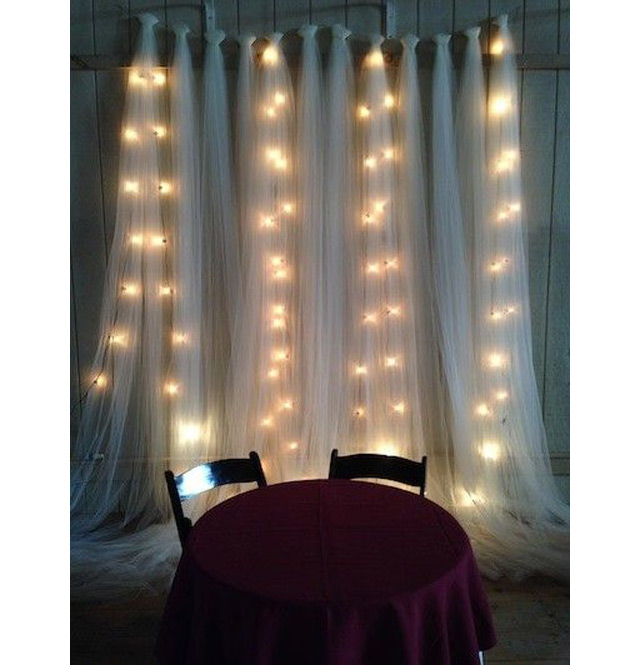 Wedding Magic with Twinkle Lights ~ we ♥ this! moncheribridals.com