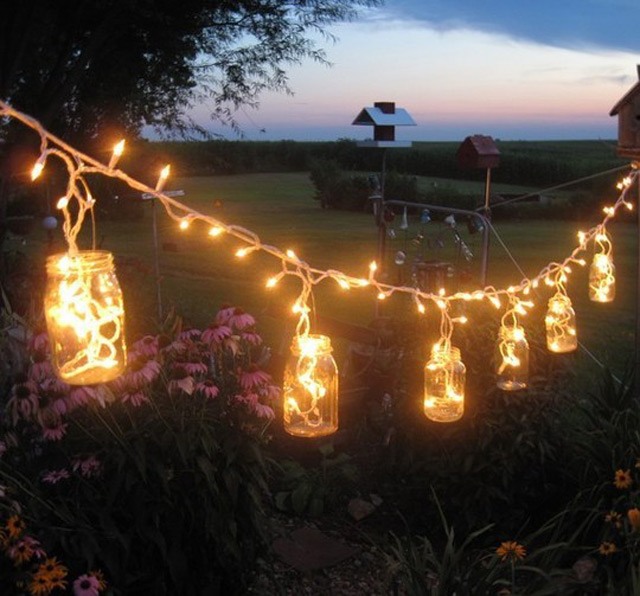 Wedding Magic with Twinkle Lights ~ we ♥ this! moncheribridals.com