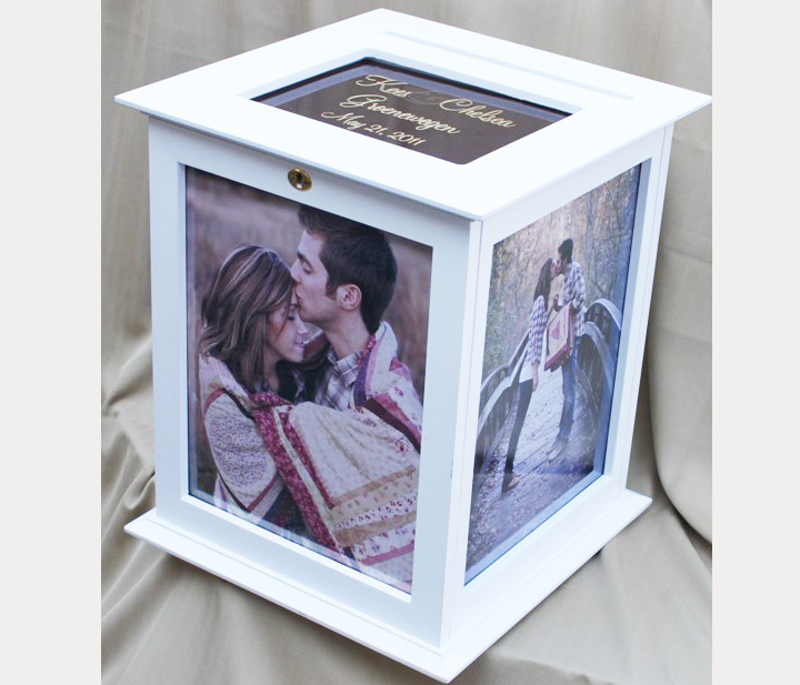 20 DIY Wedding Card Box Ideas  Card box wedding diy, Wedding card holder  diy, Rustic wedding cards