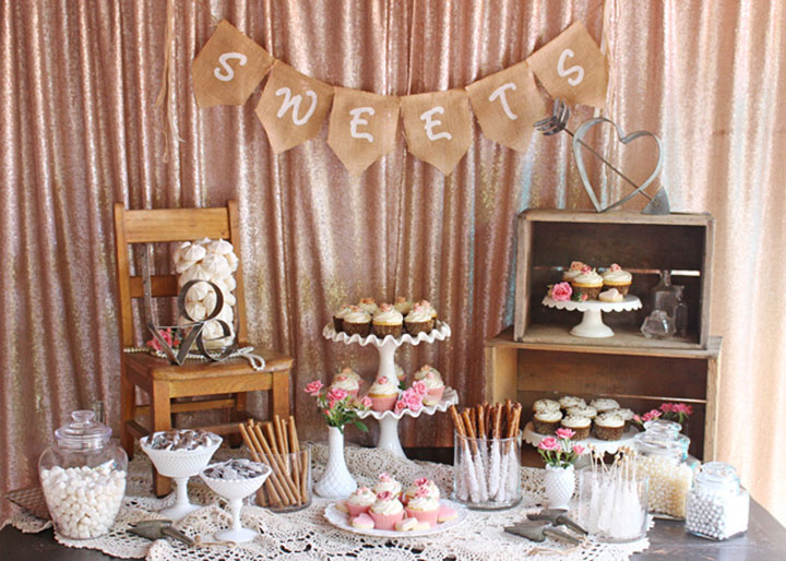 Vintage Wedding Dessert Table by Glorious Treats ~ we ❤ this! moncheribridals.com