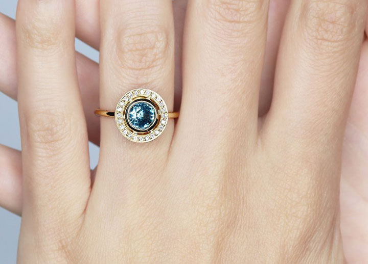 Montana Sapphire Engagement Rings by S. Kind & Co.