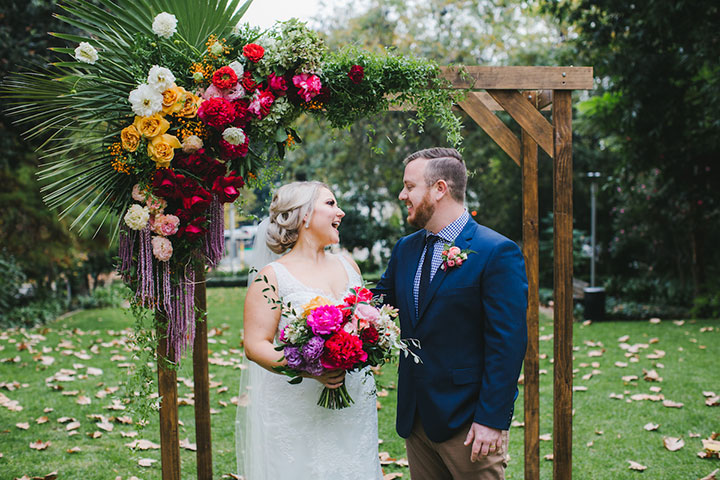 Vibrant Colorful Palette For This May Wedding