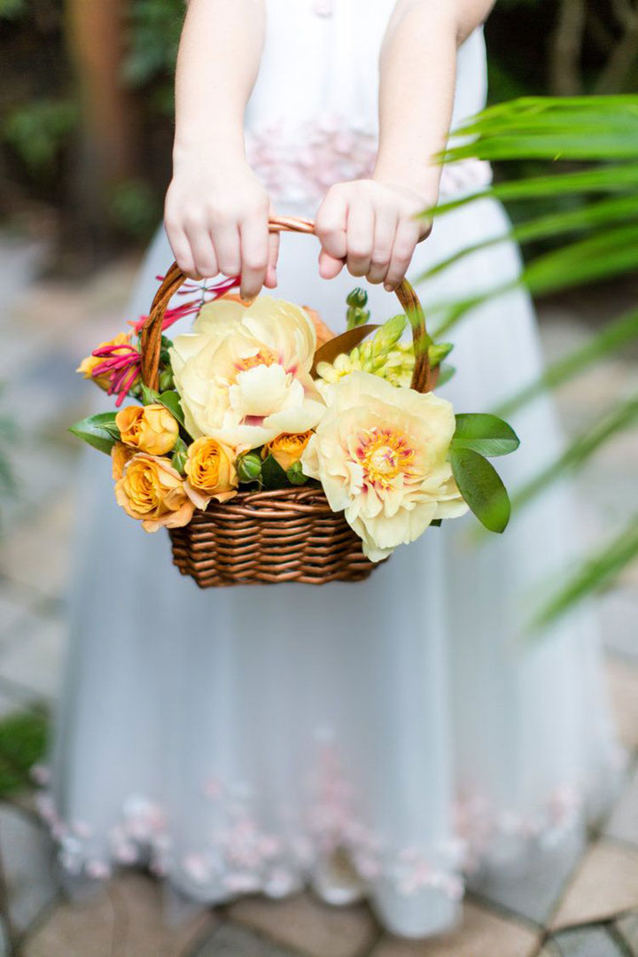 12 Flower Baskets Your Flower Girl Will Love