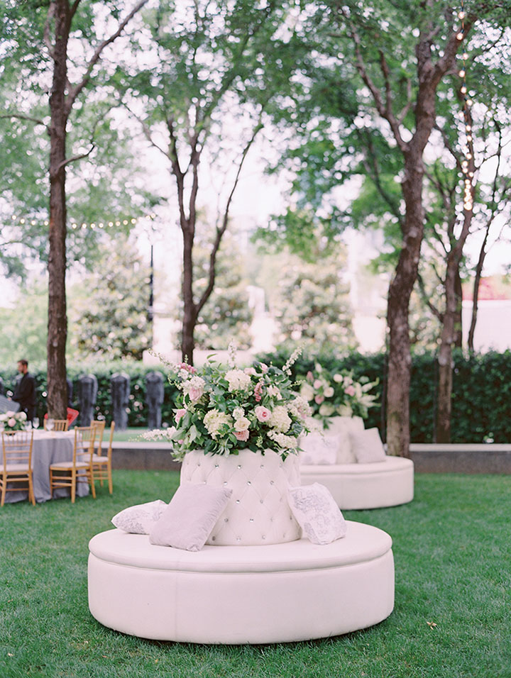 A Pale Pink, Mauve & Grey Wedding In Spring