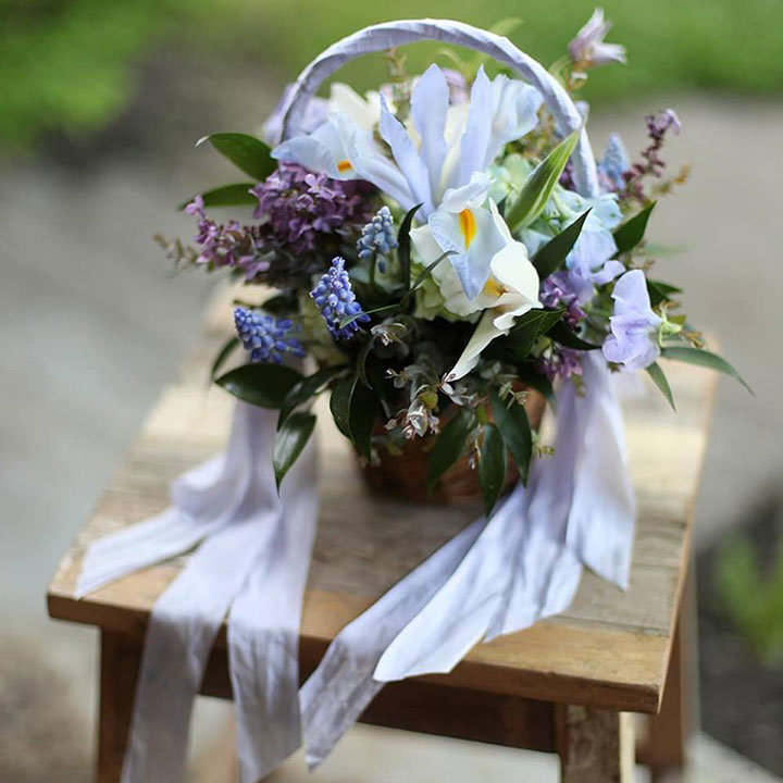 12 Flower Baskets Your Flower Girl Will Love