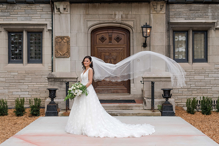 Most Beautiful Bride Wears Martin Thornburg "Jin" Part Two