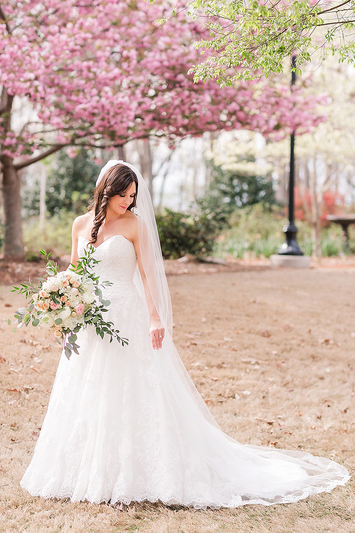 The Bride Wore Martin Thornburg "Wyomia" To Her NYC Themed Wedding In South Carolina