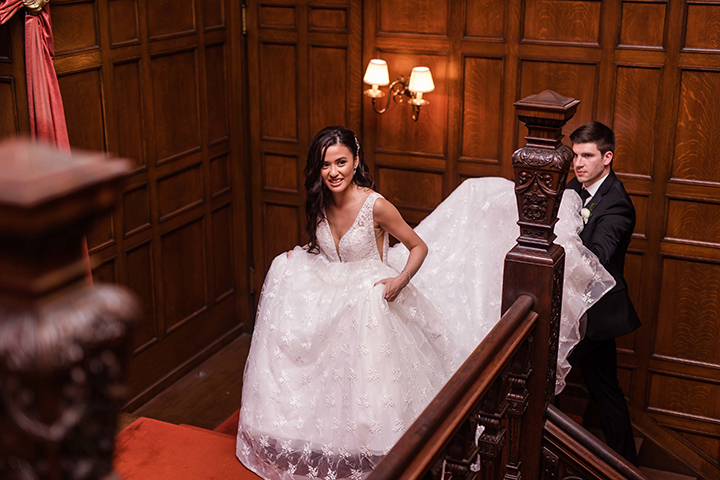 Most Beautiful Bride Wears Martin Thornburg "Jin" Part Two