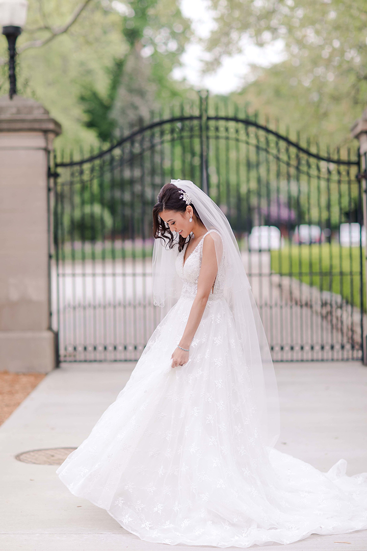 Most Beautiful Bride Wears Martin Thornburg "Jin" Part Two