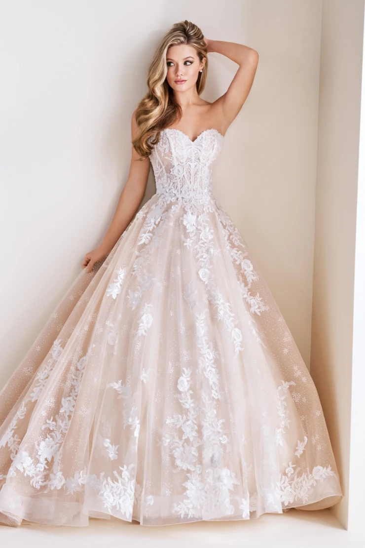 Rose Strapless Sweetheart Ball Gown